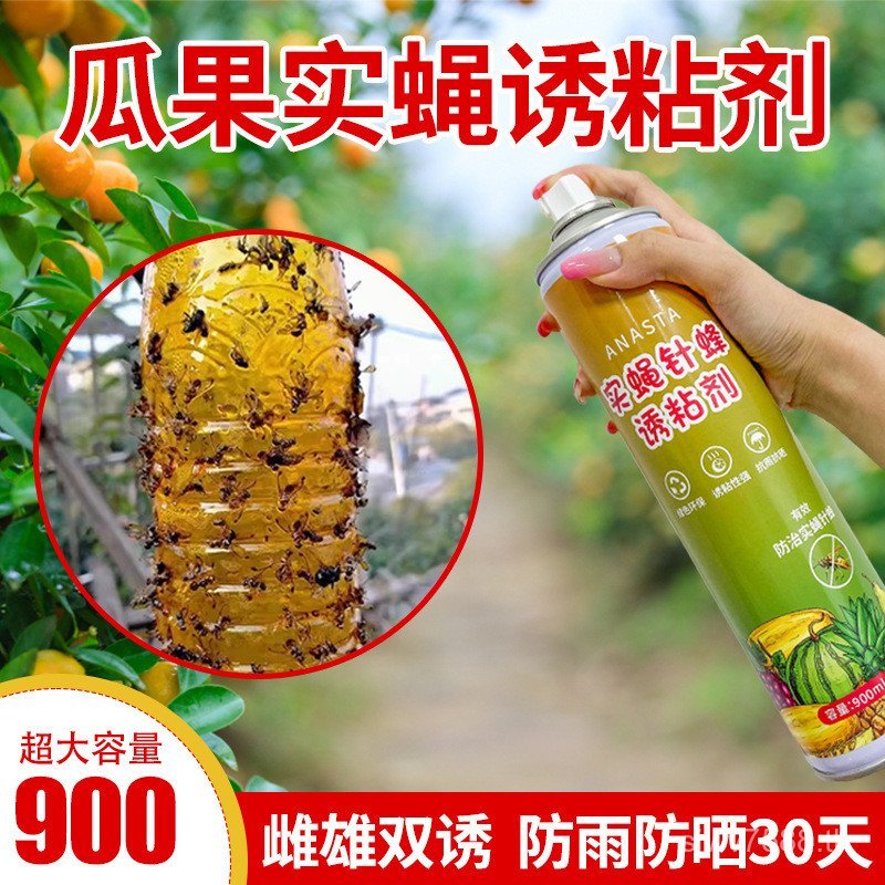 ยาแมลงเหนียวแมลง Sticky Agent Extinguishing Trap Orchard ผลไม้ Fly เข็ม Bee ผลไม้ Fly Attraction Mel