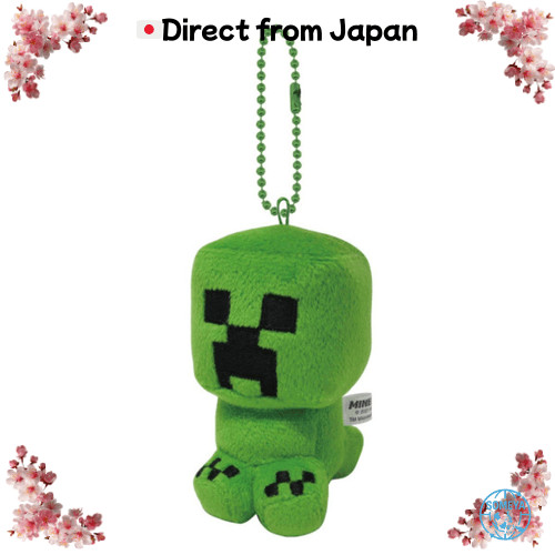 [ส่งตรงจากญี่ปุ่น]เคย์คอนปานี Minecraft บอลเชนมาสคอต ครีเปอร์ H8.5×W5×D6ซม. MCT-BM-CPสินค้ามีจำนวนจำ