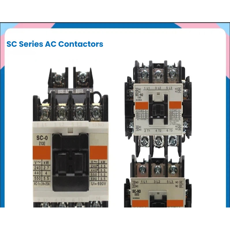 Fushang AC Contactor SO-03 0 4-1 5-1 05 SC-N1 SC-N2 N2S scN3 N4 การประกันคุณภาพ