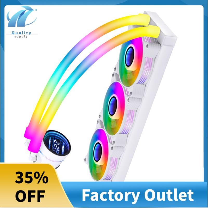 Water Cooler 360 มม.ARGB Cpu Cooler สําหรับ Lga2011v3 1200 สําหรับ AM4 IWONGOU Pc Water Cooling อุณห