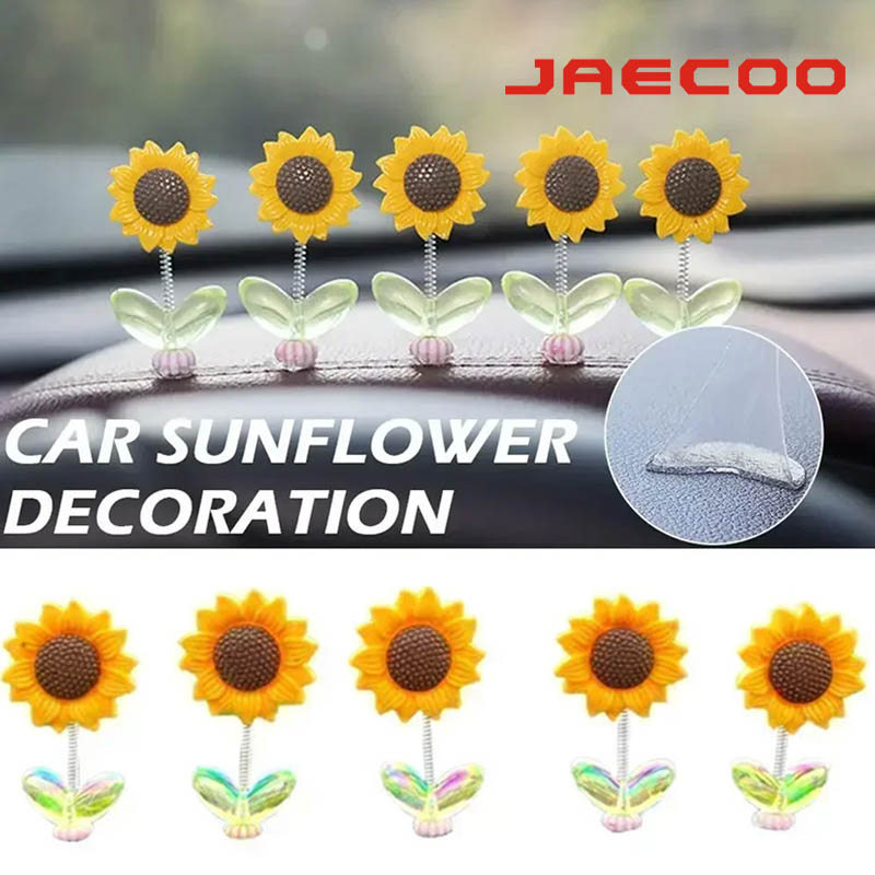 JAECOO J6 J7 J8 5 EV ของตกแต่งในรถยนต์ เซ็ตดอกทานตะวันเขย่า