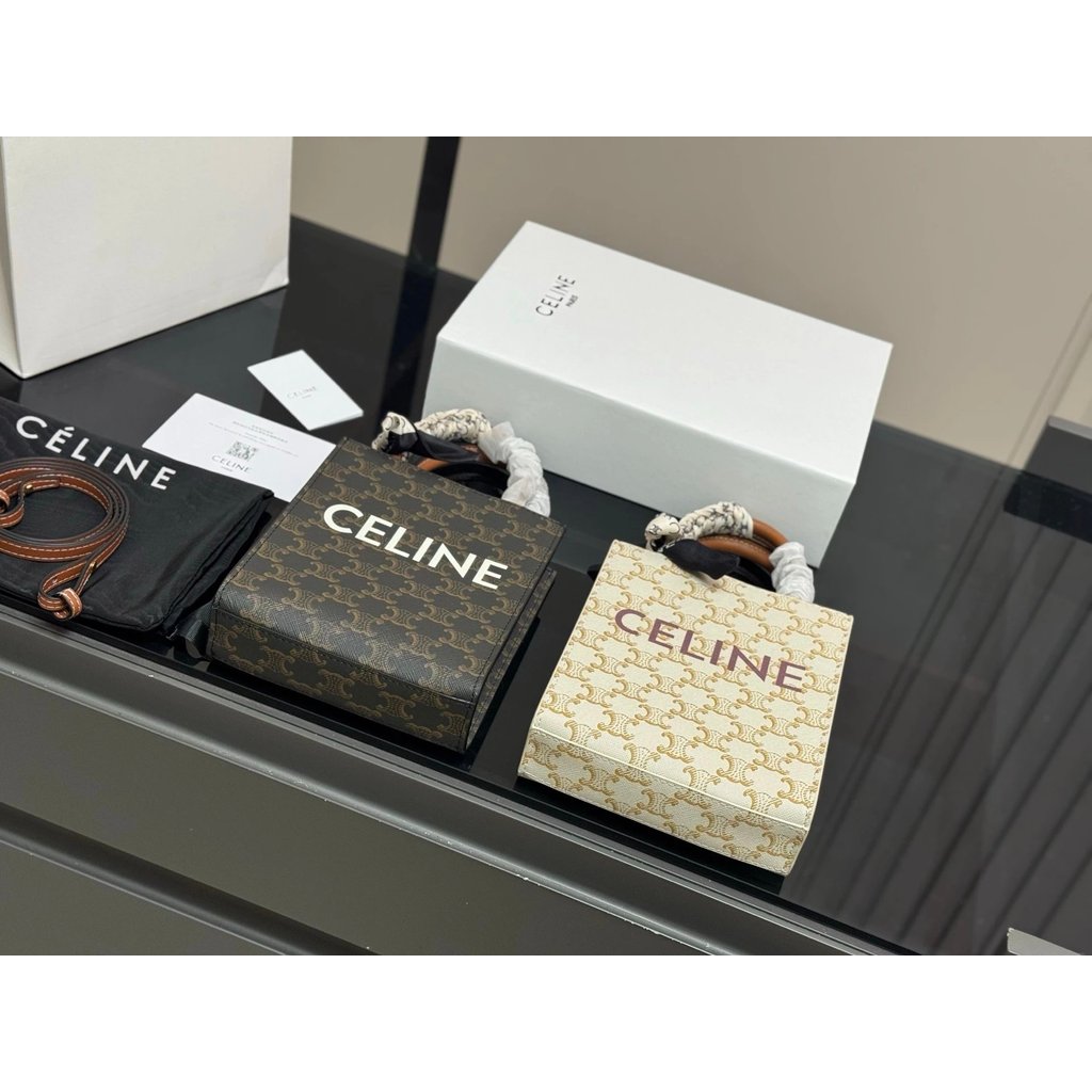 Celin Presbyopic Mini Piano Score กระเป๋าโท้ทไหล่เดียวแบบพกพา