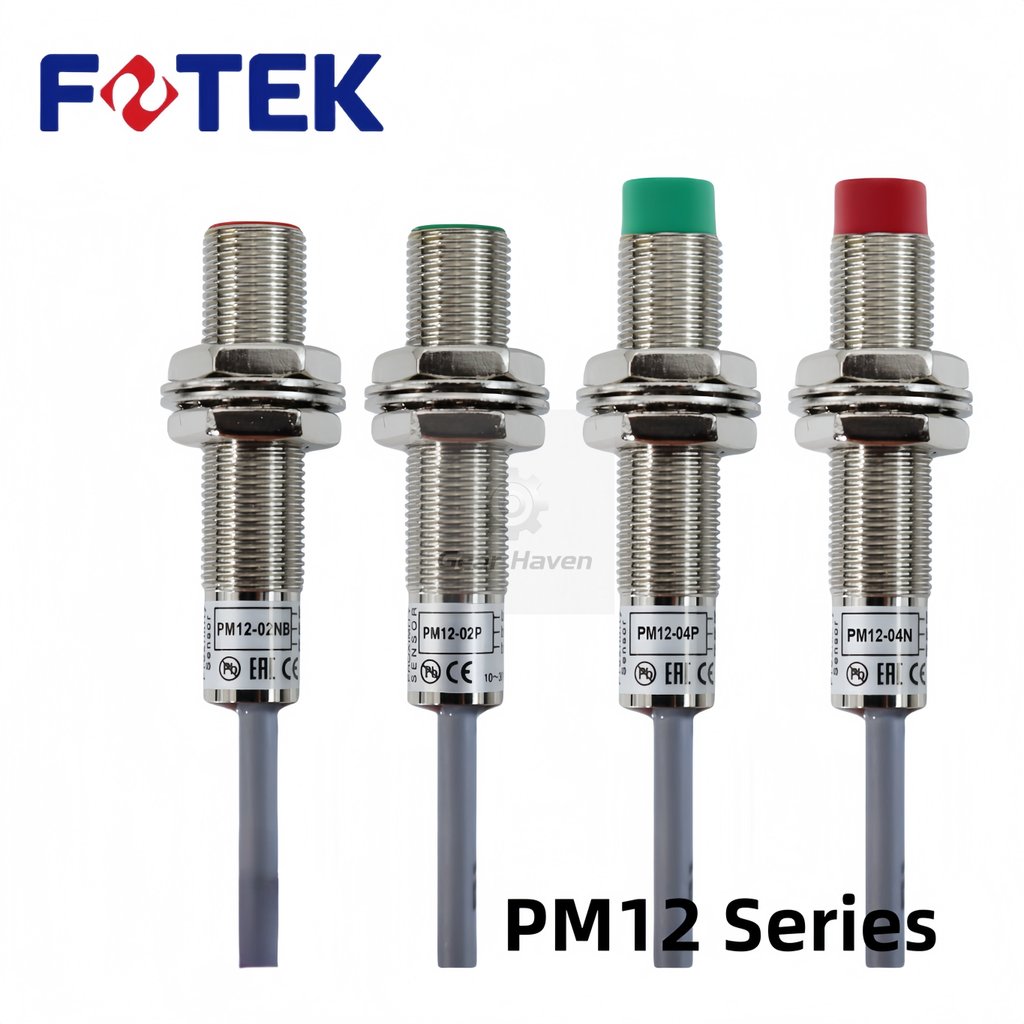 FOTEKเซนเซอร์จับความใกล้เคียงPM12-04NS-04P PM12-02N-02P-02NB PM12-08P-08NB PM18-08N TW12-04CS