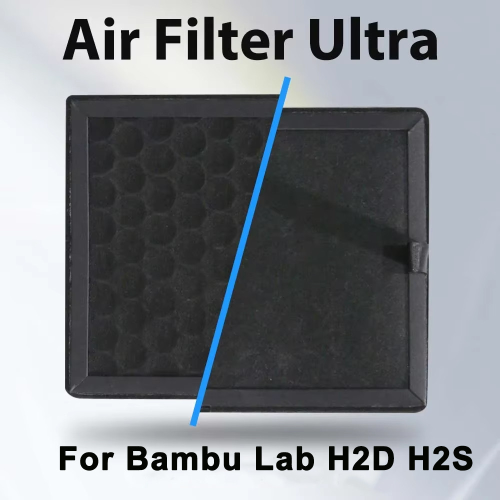 H2D H2S Air Filter for Bambu Lab H2D/H2S Printer Activated Carbon Air Purifier Filter Replacement 3D