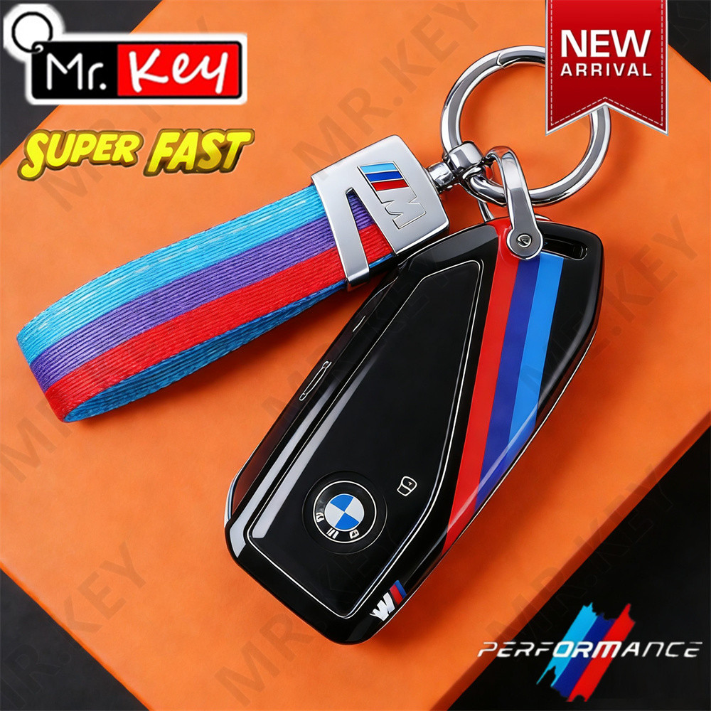 [Mr.Key] M Power Design Key Fob สําหรับ BMW 530i X1 X2 X3 X5 X6 X7 I5 I7 F74 U06 G60 G70 U11 U10 G45