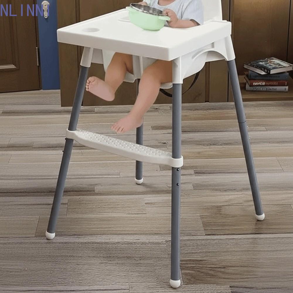 NLINNI Highchair Footrest, สบายปรับเหยียบเท้า,พื้นผิวกันลื่นทุกวัน Ergonomic Universal Baby High Cha