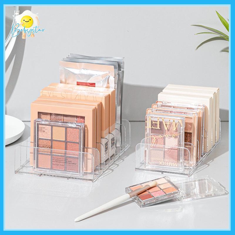[Inthehot-t] Makeup Organizer Desktop Multi-cell Display Box Makeup Blush Cosmetics Shelf 7partment 