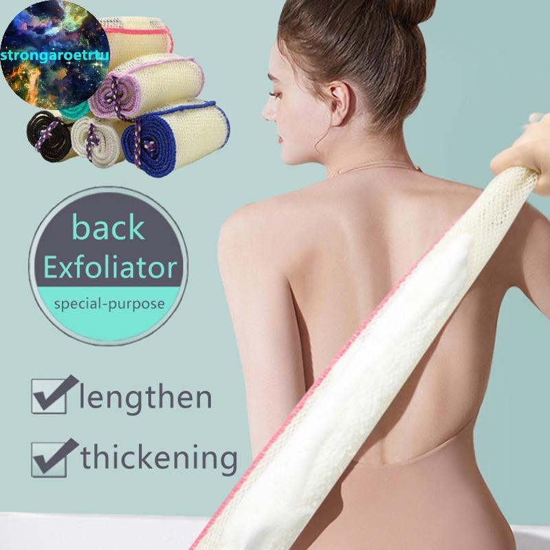 Strongaroetrtu African Net Bath Sponge African Net Long Bath Net Sponge Exfoliating Shower Body Scru