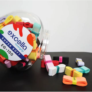 กริ๊ปEXCELLA EG-100 นุ่มหนึบ กันลื่น ดูดเหงื่อ จับสบาย เล่นแบด/เทนนิส ส่งไวจากไทยไม่พอใจยินดีคืนเงิน