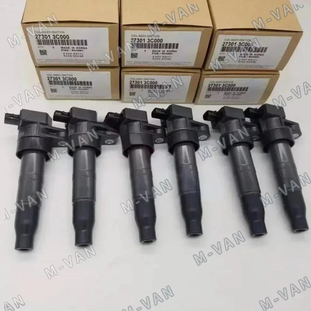 ใหม่ 27301-3C000 คอยล์จุดระเบิดสําหรับ Hyundai Kia 2.4L 3.3L 3.5L 3.8L 2006-2015 27301 3C000 27301 3