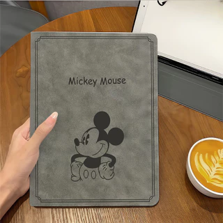 🔥24ชั่วโมงจัดส่ง🔥เคสiPad Air7/6 13 Pro13 2024 Gen11 Gen8/9 Air5 mini7 รุ่นตัวละครน่ารัก ผิวสีเทา ป้องกันแรงกระแทกดี