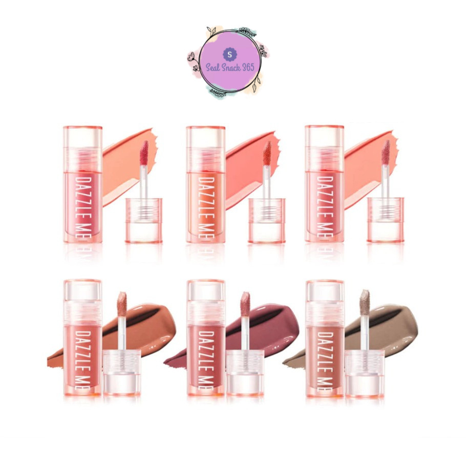 DAZZLE ME Heart-Melt Creamy Liquid Blush ครีมมี่ ลิควิด บลัช เกลี่ยง่าย สีแน่นชัด 6 สี