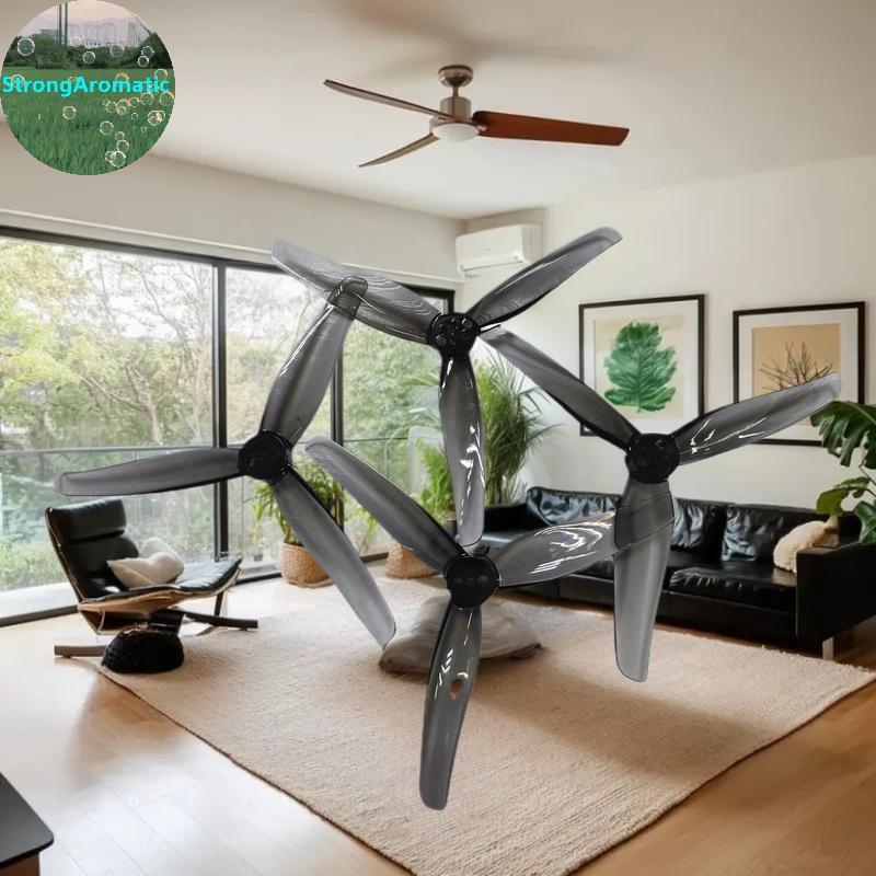 StrongAromatic 2 คู่ DIY อุปกรณ์เสริม HQProp T3.5X2.5X3 สําหรับ IH3 3.5 นิ้ว FPV ดอกไม้ Fly Crossove