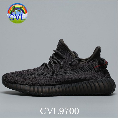 Adidas Yeezy Boost 350 V2 Black Angel Luminous FU9006 Reflection Static
