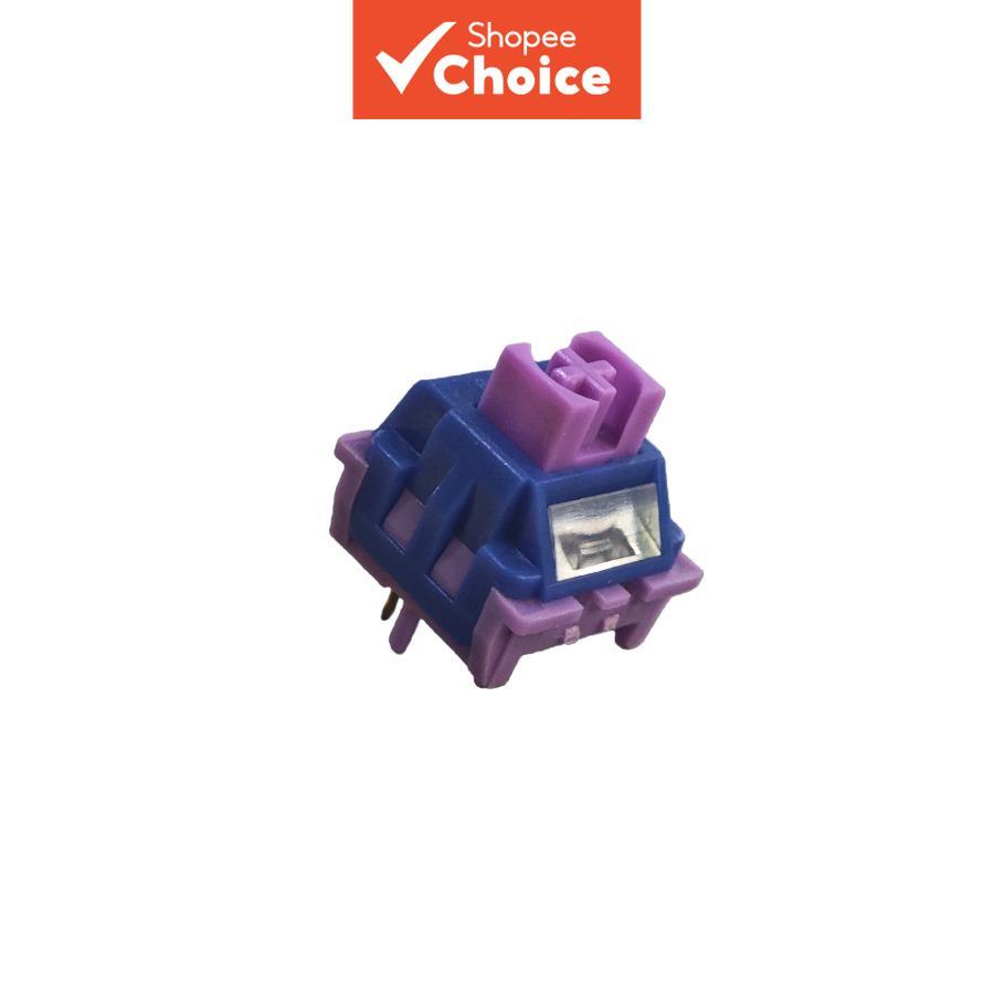 ITLY Zixia สวิตช์คีย์บอร์ดกลไก เวอร์ชันโปร่งใส (30/50/90 ชิ้น), แบบ 5 พิน