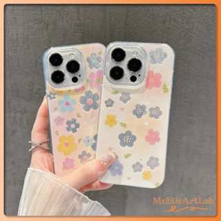 เคสดอกไม้สดน่ารักโรแมนติก เคสไอโฟน13 เคส IPhone 17 air 16 13 11 14 15 12 Pro Max XR X XS Max 16 8 7 15 Plus