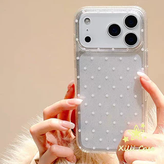 เคสไอโฟน17 เคสฝุ่นลายจุด ม้า2026 น่ารัก สำหรับ IPhone 11 XR 17 16 Air 15 12 13 14 Pro Max X XS 14 15 16 7 8 Plus