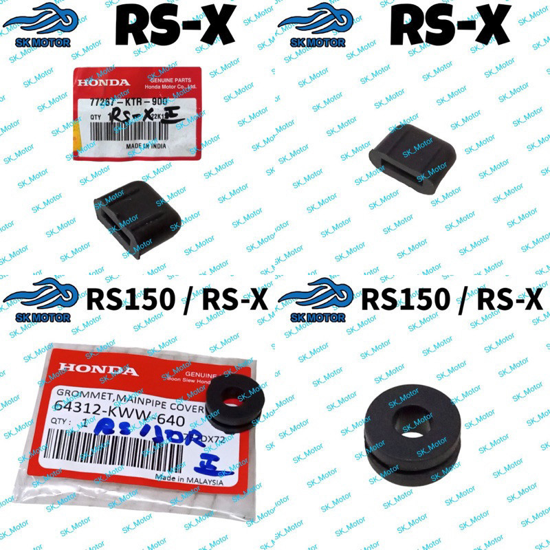 Honda RS-X RSX 150 / RS150 RS Cowl ยาง Getah Cowling Grommet ฝาครอบท่อหลัก 77267-KTR-900 64312-KWW-6
