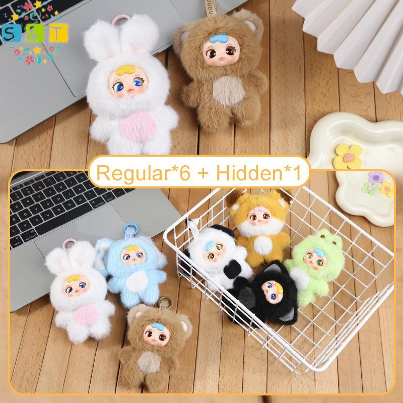 [S&T] DUDU Animal Party Series Plush Blind Box Figures Mystery Box ของเล่นตุ๊กตา {th}