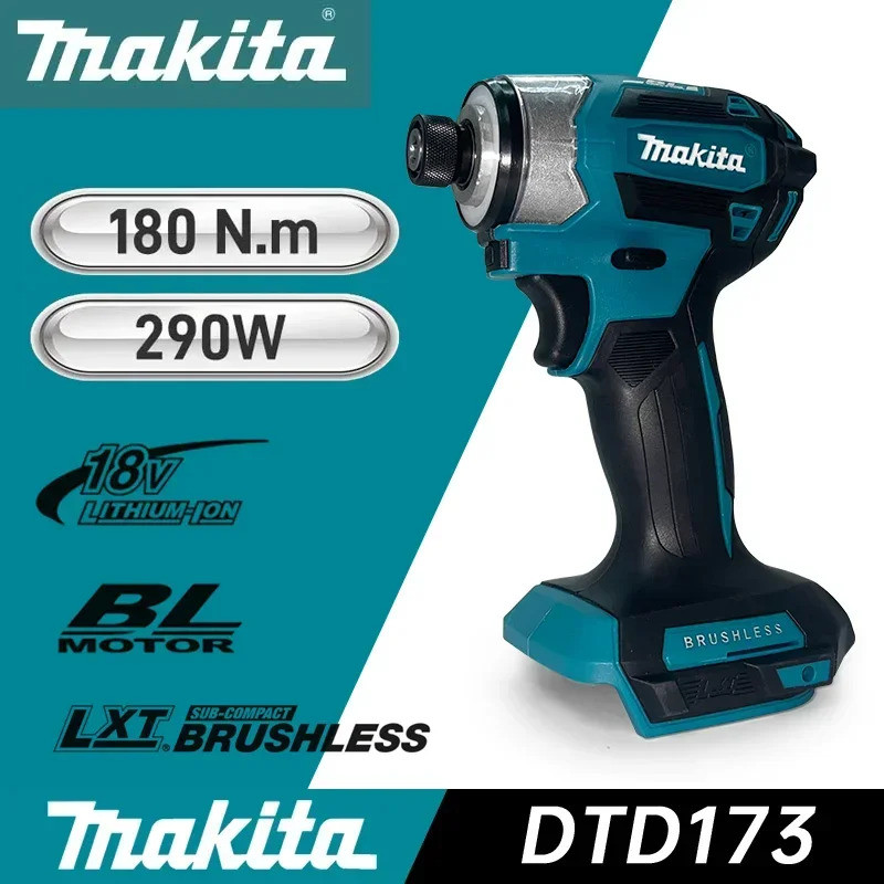 MAKITA ดู DTD173 18โวลต์ไร้สายกระแทกไดร์เวอร์- ไม่มีแปรง เดิมของแท้ผลกระทบไขควงสําหรับมืออาชีพใช้(ไม