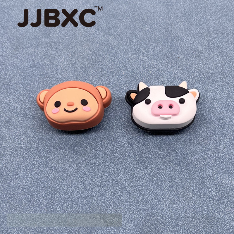หัวเข็มขัดรองเท้าคุณภาพสูงดีไซน์การ์ตูนสัตว์ลิงและวัว น่ารักมาก