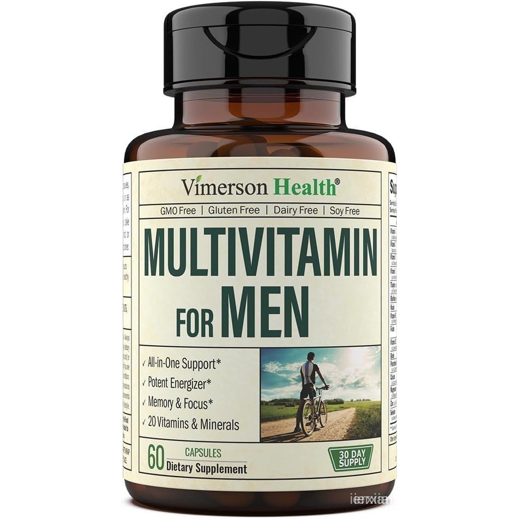 Multivitamin for Men - Daily Mens Multivitamins & Multiminerals with Vitamin D, Vitamin C, B12 Zinc 
