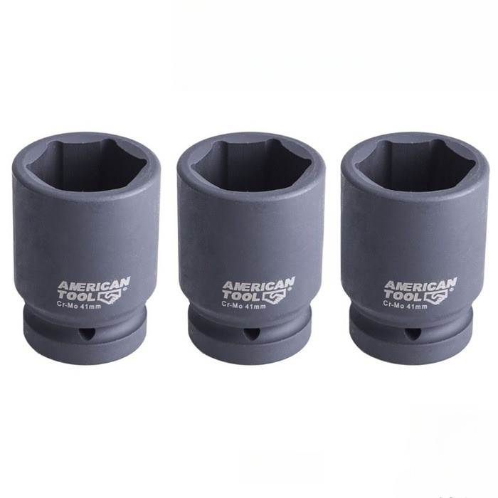 MATA AMERICAN TOOL DEEP IMPACT SOCKET TRUCK NUT 1" DR 6 PT 32 33 36 38 41 46 MM