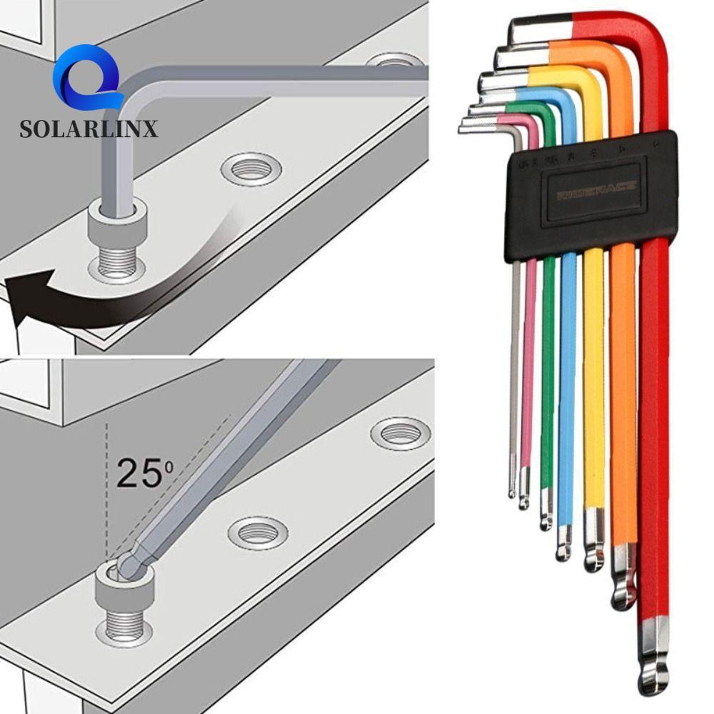 SOLARLINX Allen Key Tool Set - Multi-Sized Hex Keys | เซ็ตเครื่องมือAllenคีย์หลากขนาดจากSOLARLINX