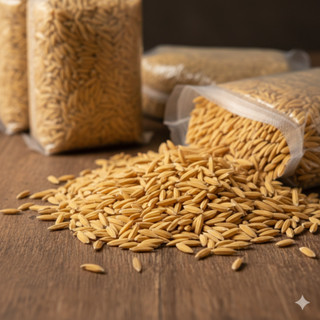 ข้าวเปลือก เมล็ดบางสะอาด กข79 พรีเมียมสูตรย่อยง่าย เสริมกล้า…