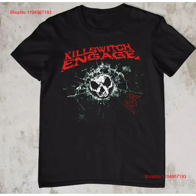 เสื้อยืด Killswitch Engage As Daylight Dies For Lover สีดำ ทุกขนาด ลายกราฟิกวินเทจ แฟชั่นลำลอง สตรีทแวร์สำหรับผู้ชาย