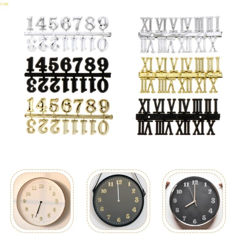 CBY * DIY กลไกตัวเลขโรมันอาหรับนาฬิกาแขวนสําหรับการเปลี่ยนนาฬิกาซ่อม