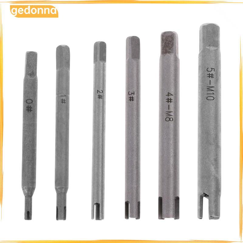 [gedonna] Alloy Steel Broken Tap Extractor Remover Tool Screw Bolt Remover Stripped Broken Head Scre