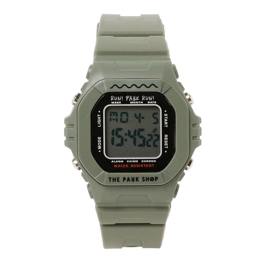 (Kodomo Beams) Kids Beams / The Park Shop Tech Boy Watch (Unisex) Kids OLIVE ONE SIZE