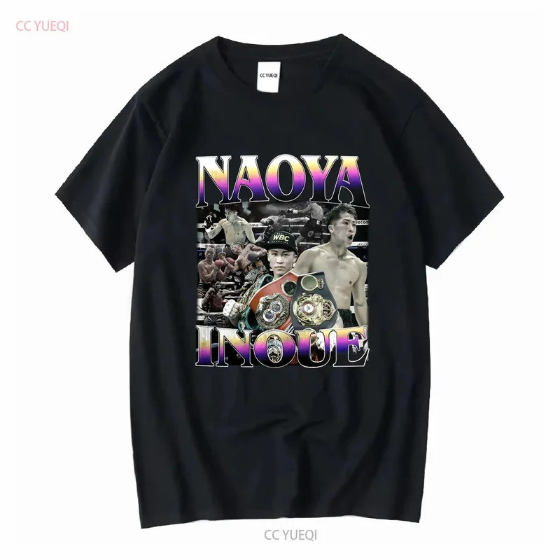 เสื้อชกมวย Naoya Inoue สไตล์คลาสสิกยุค 90s วินเทจ แฟชั่นวินเทจ เสื้อผ้าดีไซเนอร์ ระบายอากาศได้ดี สวม
