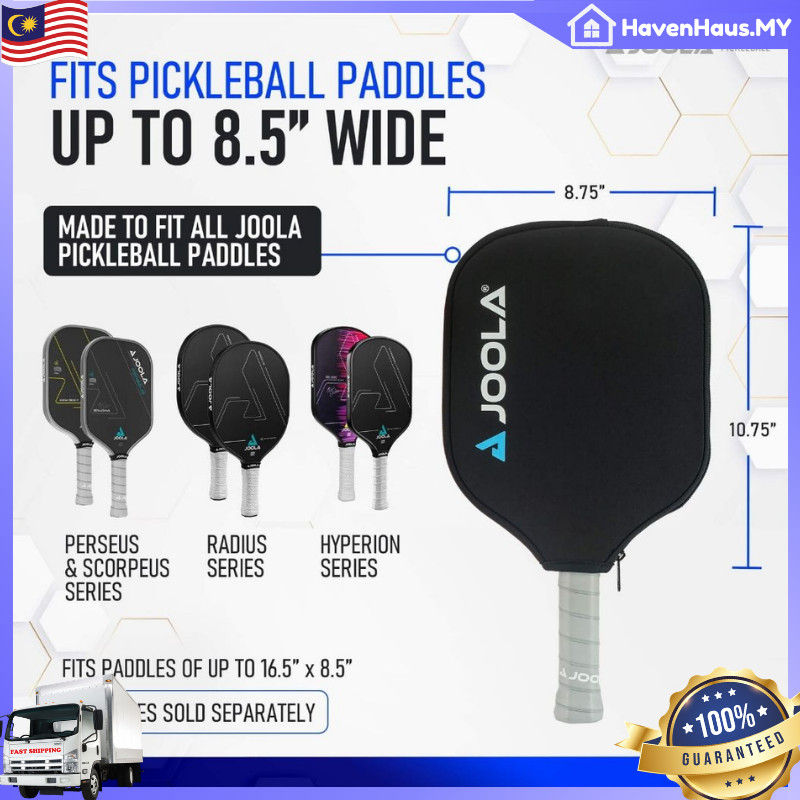 JOOLA Pickleball Paddle Sleeve Neoprene Cover เหมาะกับพายส่วนใหญ่