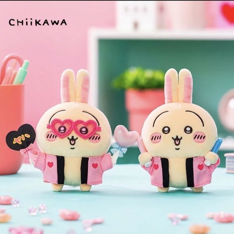 Chikawa Chikawa Chiikawa Star Chasing Usaki Group Fan & Glow Stick Pendant สนับสนุนสินค้า