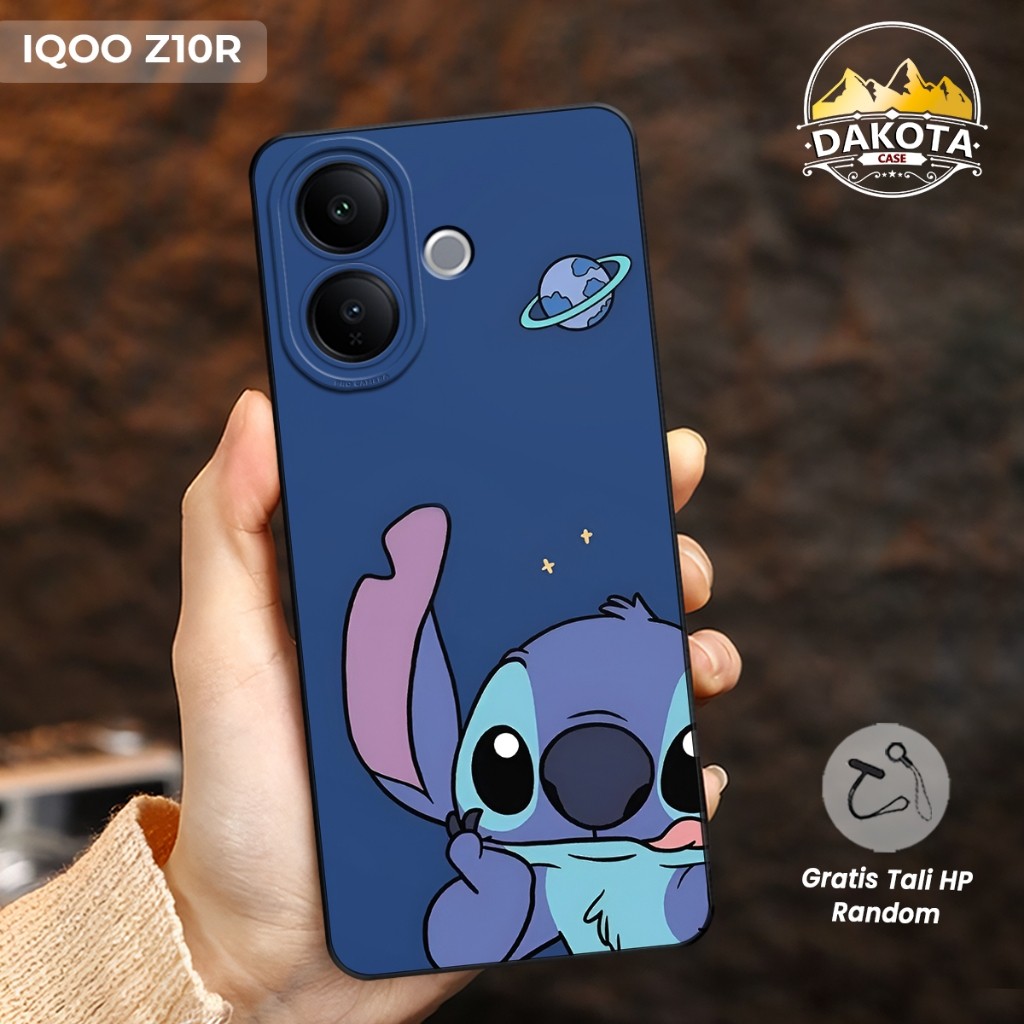 HP IQOO Z10R 5G/Z10 5G/Z9 5G/Z9X 5G/Z7 5G/Z7X 5G Stit Motif Softcase ยืดหยุ่น | IQOO Z Series Z10 Z9