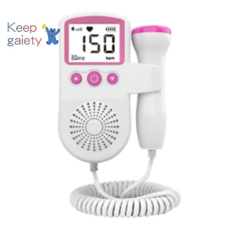 [Kpt-t] Surplu Doppler Baby Heart Monitor Home Pregnancy Baby Heartbeat Detector ทารกในครรภ์ Doppler