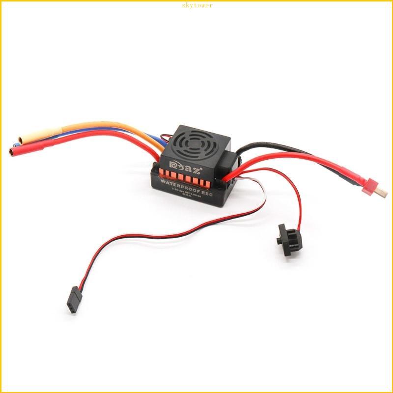 ST 60A ESC รีโมทคอนโทรล Brushless ESC Esc Brushless ESC 1 10 กันน้ํา Esc 1 10 สําหรับอุปกรณ์เสริม T6