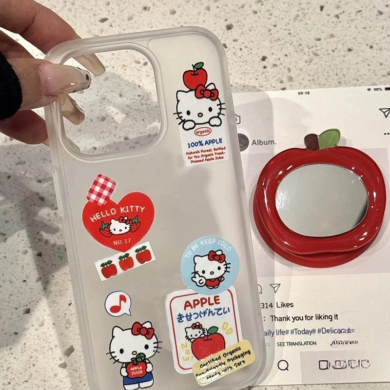 🔥สินค้าพร้อมส่ง! เคสไอโฟน 17 สำหรับ iPhone 15 11 16 14 13 12 Pro Max 7 8 15 16 Plus XR X XS MAX การ์ตูนน่ารักน่ารักคิตตี
