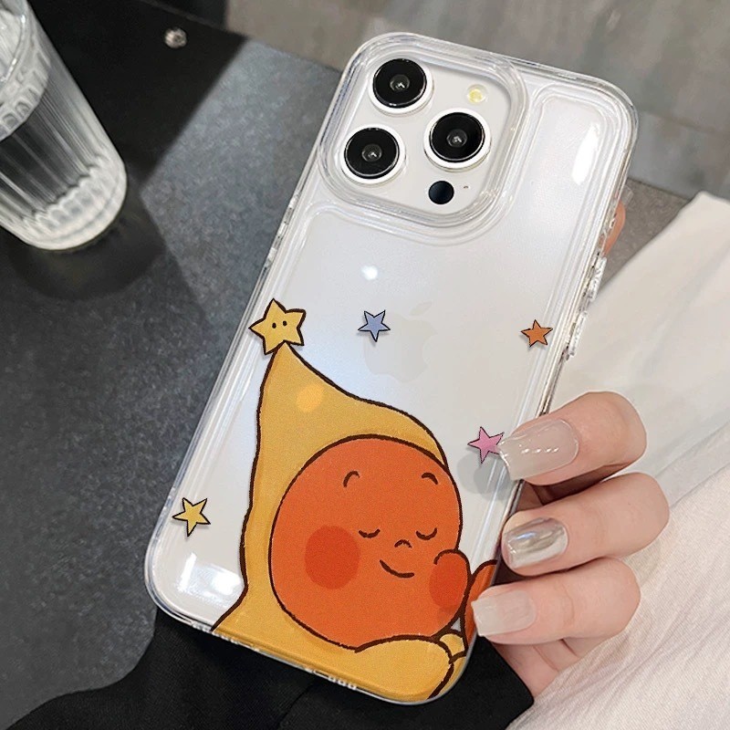 สินค้าพร้อมส่ง! เค téléfonoมือถือคนดาวเคสiPhone 17/16/15/14/13/12/11/xs/8/7plus ดีไซน์ไม่เหมือนใคร