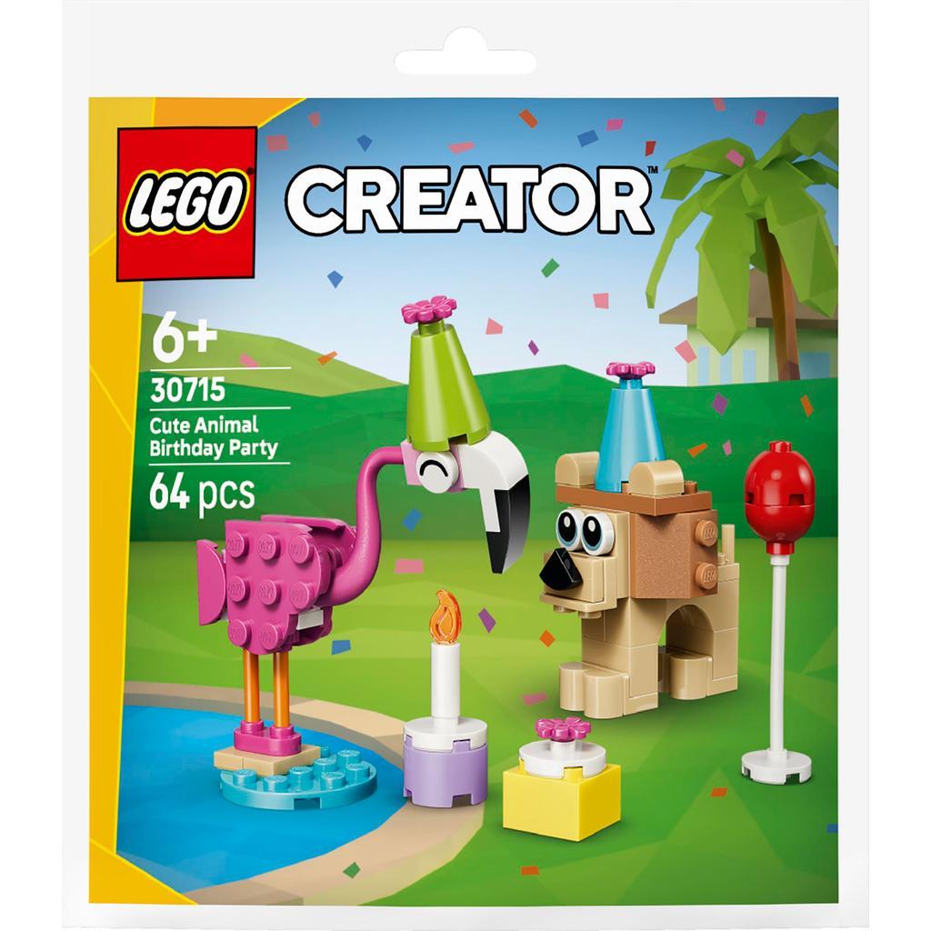 [GWP] LEGO Polybag 30715 Creator Cute Animal Birthday Party (64 ชิ้น)