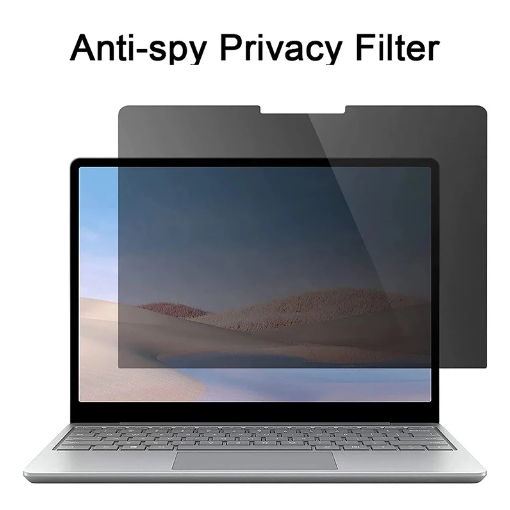 Anti Peep ตัวกรองความเป็นส่วนตัวสําหรับ Microsoft Surface Pro 12 11 10 9 8 7 6 5 4 3 X แล็ปท็อป GO 2 Book 2 3 13.5 15 นิ้วป้องกันหน้าจอ Anti Glare