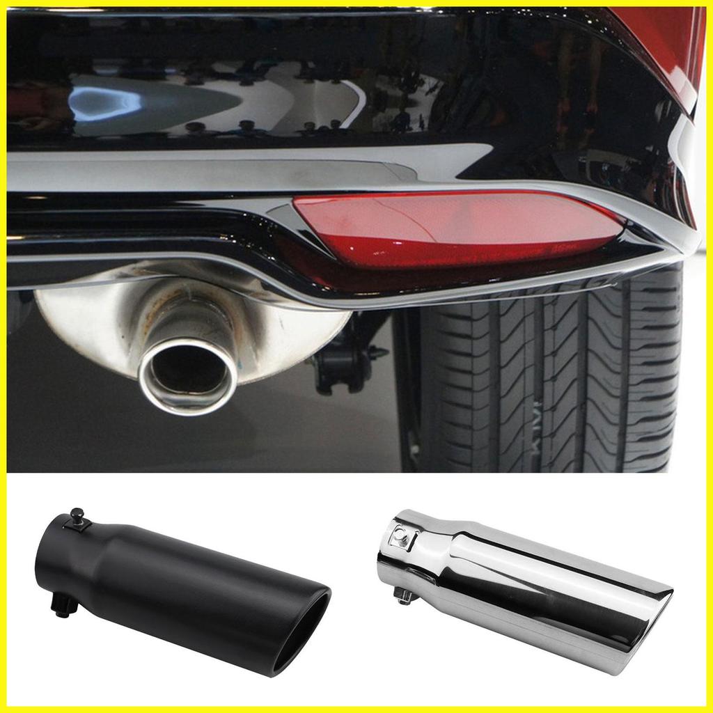 ไอเสียกําจัดเสียงรบกวนท่อไอเสีย Silencer ไอเสีย Silencer Muffler Tip ท่อไอเสีย Silencer สแตนเลส desh