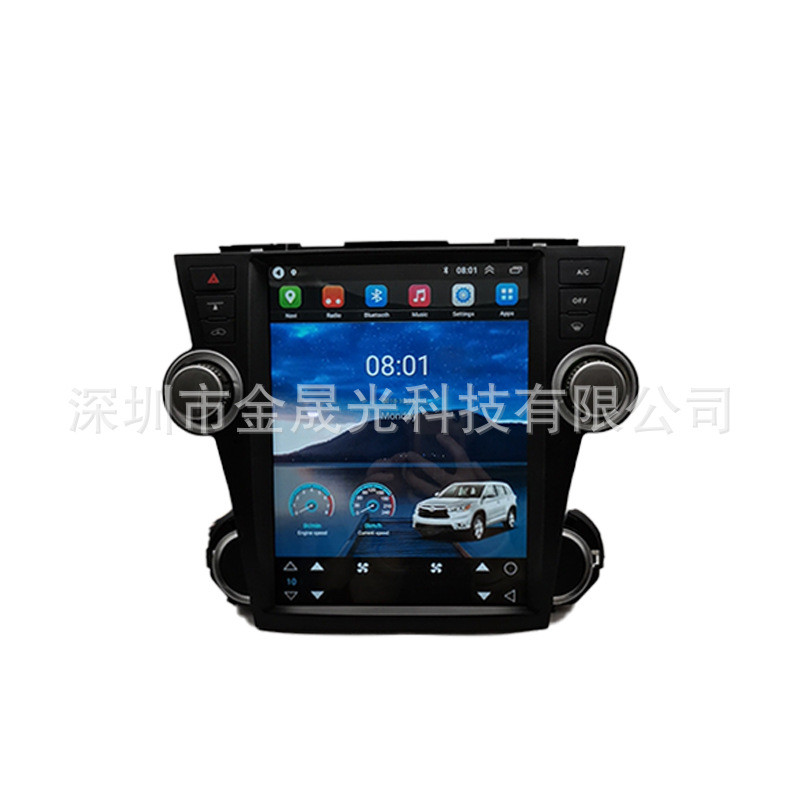 พิเศษสําหรับ 7862 Android Carplay สมาร์ทรถนําทาง GPS เหมาะสําหรับ 09-13 Toyota Henlanda