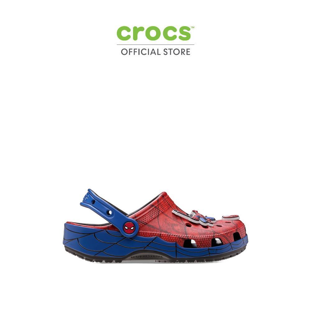 CROCS รองเท้าลำลองเด็ก CLASSIC SPIDER-MAN WEB CLOG รุ่น 211409-90H - MULTICOLOR