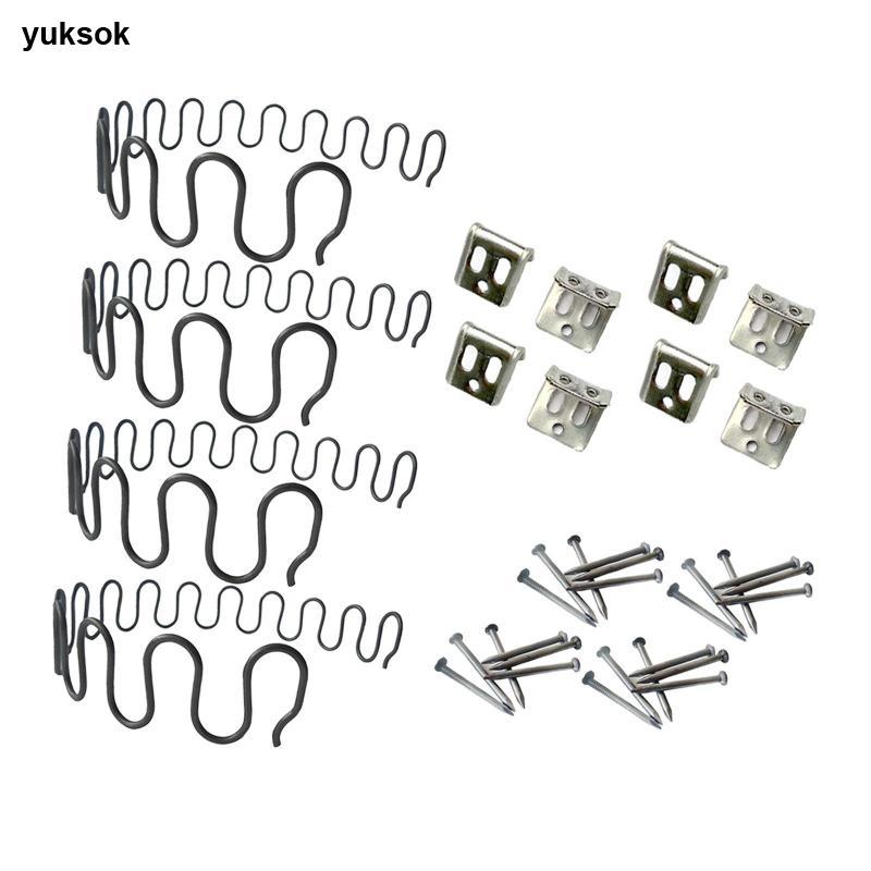 [yuksok] 4 ชิ้น Zig Zag เบาะโซฟาเบาะสปริงซ่อมโซฟาเบาะสปริงเปลี่ยนสําหรับเฟอร์นิเจอร์ในครัวเรือนโซฟา Rocker
