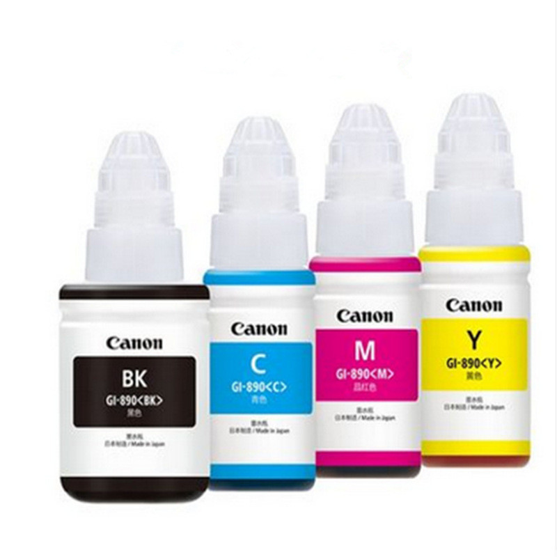 Canon G1820 G3800 หมึก Canon GI-890 Series 81-83 หมึกสี่สี G2810