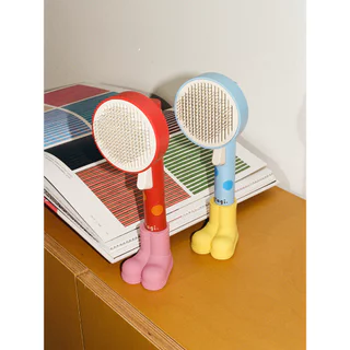 Tagi. Pet Comb Pet Grooming Brush Cat Dog Universal One-Click Hair Removal หวีสำหรับสัตว์เลี้ยง