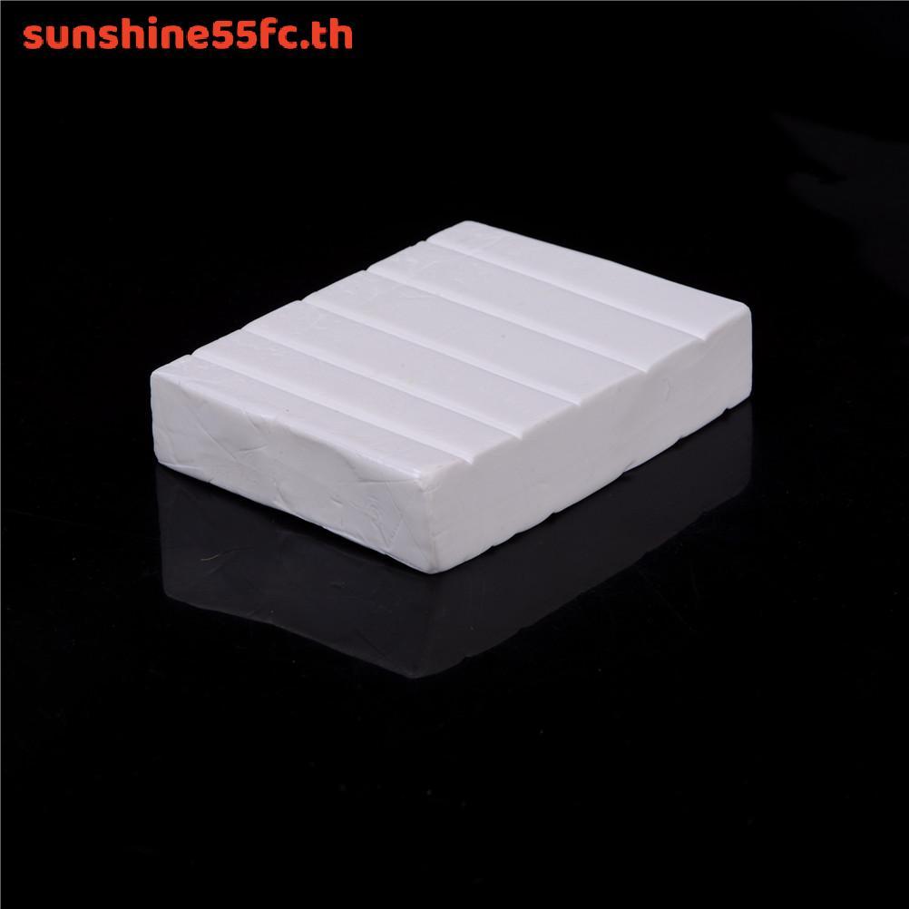 SUN เตาอบ-อบ Clay Fimo Polymer Clay Figuline 250g/paet สีขาวสี Soft Cay Modeling TH